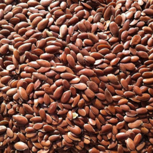 Organic flax seeds