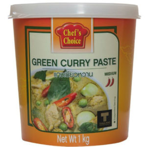 Green Curry Pasta - Groene kerrie pasta